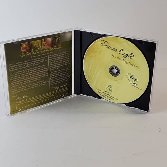Steve Hall Peggy Duquesnel - Divine Light [CD] - Picture 2 of 3